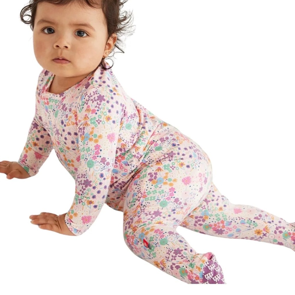 Magnetic Me Colorful Floral Isla Footie